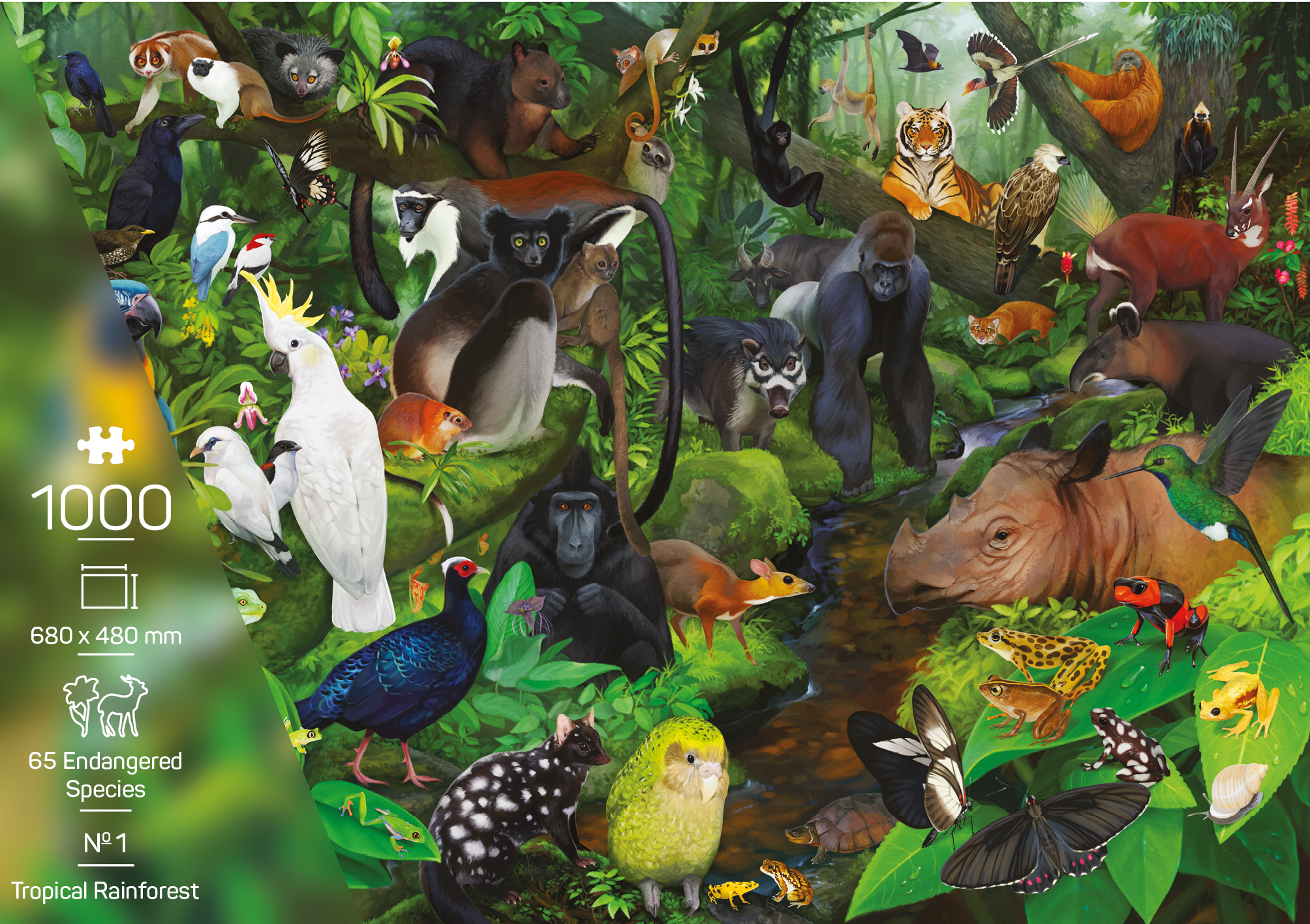The Endangered Species Collection – Puzzle Bundle